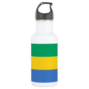 Gabon Flag 532 Ml Water Bottle