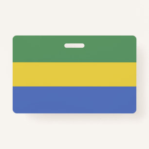 Gabon flag badge