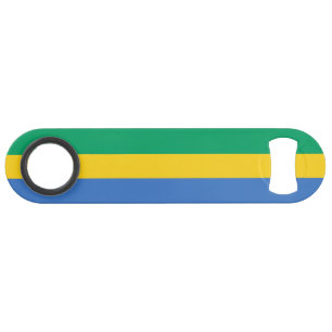 Gabon Flag Bar Key