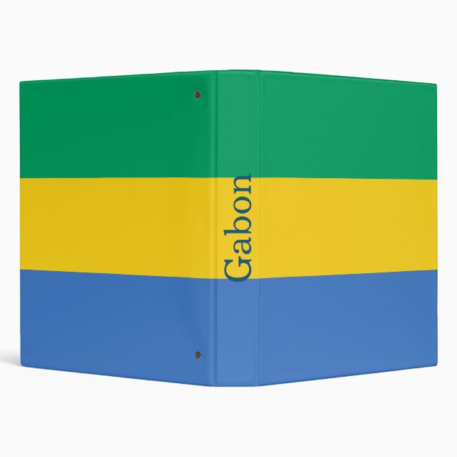 Gabon Flag Binder (Background)