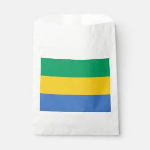 Gabon Flag Favour Bag