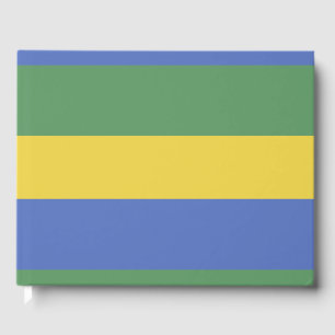 Gabon flag guest book
