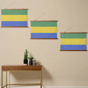Gabon flag hanging tapestry