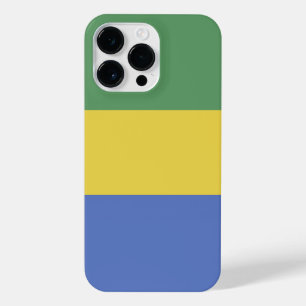 Gabon flag iPhone 14 pro max case
