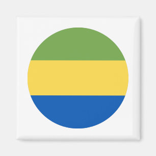 Gabon Flag Magnet