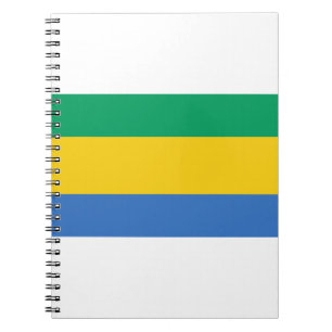 Gabon Flag Notebook