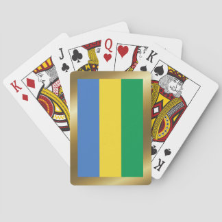 Gabon Flag Playing Cards