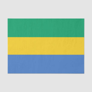 Gabon Flag Tissue Paper
