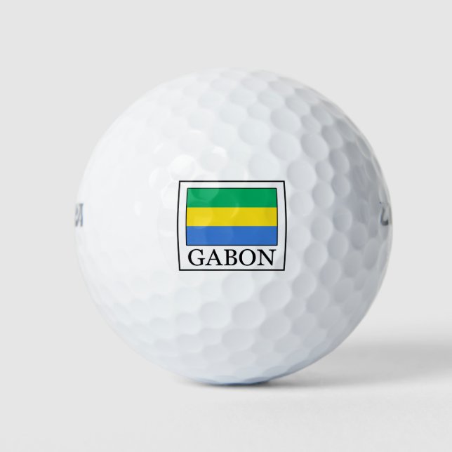 Gabon Golf Balls (Front)