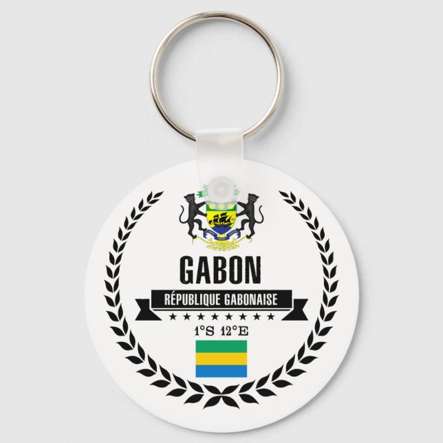 Gabon Keychain (Front)