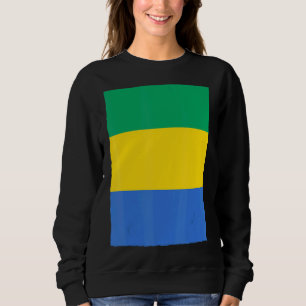 Gabon National Flag Sweatshirt