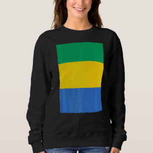 Gabon National Flag Sweatshirt