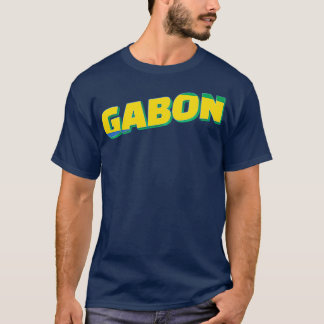 Gabon Vintage style retro souvenir 2 T-Shirt