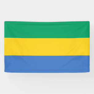 Gabonese Flag (Gabon) Banner