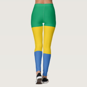 Gabonese Flag (Gabon) Leggings