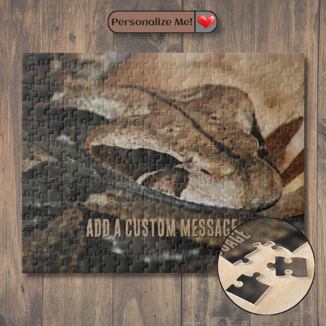 Gaboon Viper Closeup Jigsaw Puzzle (Gaboon Viper Closeup Jigsaw Puzzle)