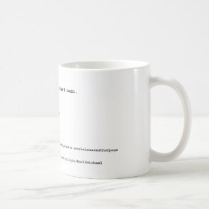 Gabriel Quote in "Finding Balance"  Coffee Mug