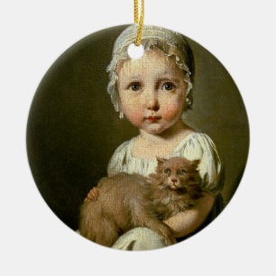 Gabrielle Arnault (1811-72) 1813 (oil on canvas) Ceramic Ornament