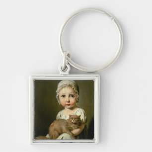 Gabrielle Arnault (1811-72) 1813 (oil on canvas) Keychain