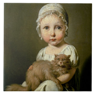 Gabrielle Arnault (1811-72) 1813 (oil on canvas) Tile