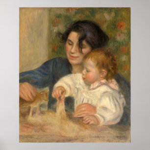 Gabrielle et Jean by Pierre-auguste Renoir Poster