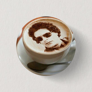 Gaddafi pottoun 1 inch round button