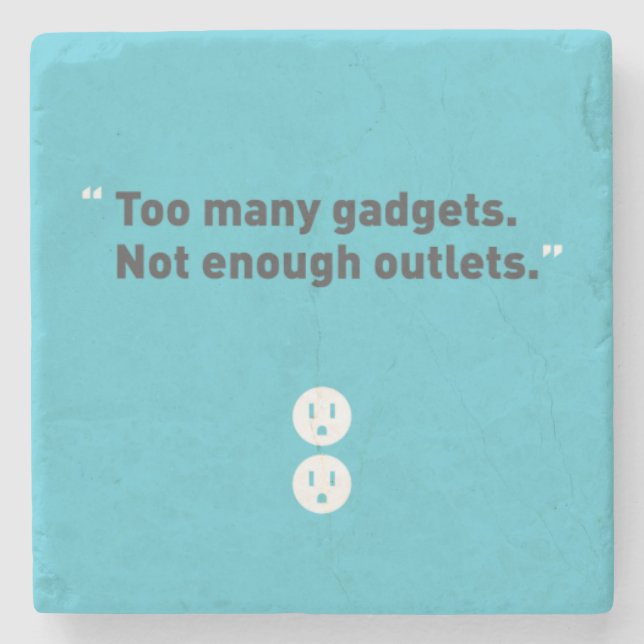 Gadgets Stone Coaster (Front)