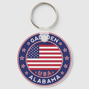 Gadsden, Alabama Keychain