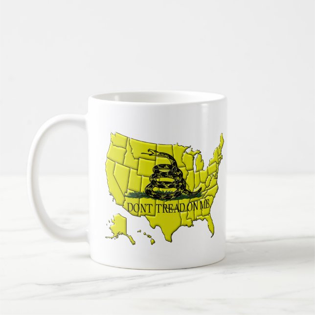 Gadsden America  Coffee Mug (Left)