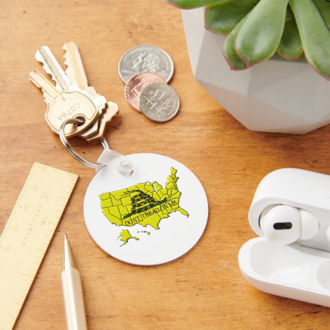 Gadsden America  Keychain (Desk)