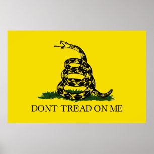 Gadsden (Dont Tread On Me) Flag Print