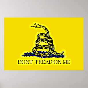 Gadsden (Dont Tread On Me) Flag Specialty Flag Poster