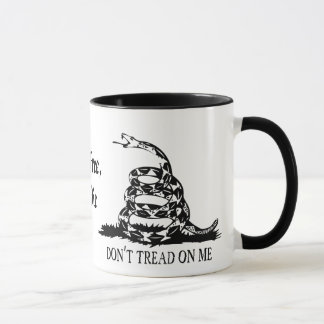 Gadsden - Don't Tread on Me, Live Free or Die Mug