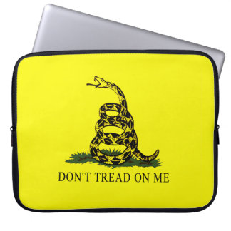 Gadsden Flag Dont Tread On Me Laptop Sleeve
