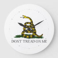 Gadsden Flag Don't Tread on Me Libertarian Yellow