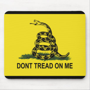 Gadsden Flag Dont Tread On Me Mouse Pad