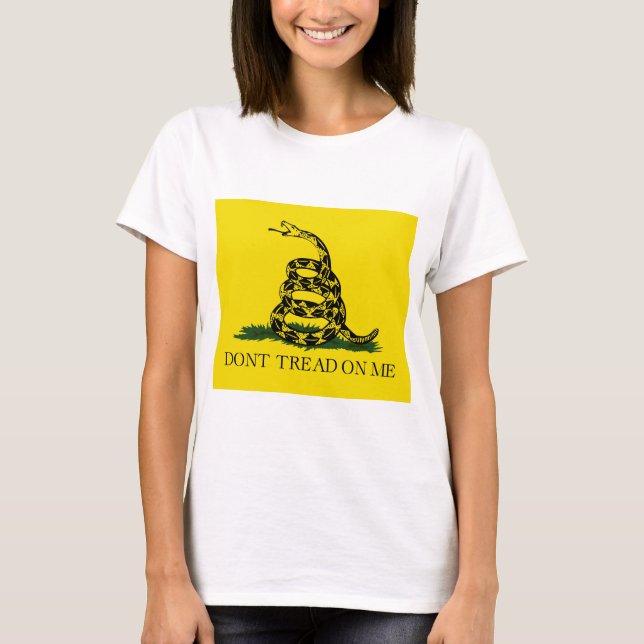 Gadsden Flag (Don't Tread on Me) (Snake Flag) T-Shirt (Front)