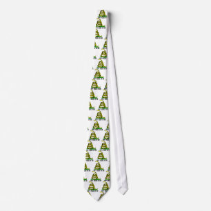 Gadsden Flag Don't Tread On Me Tie