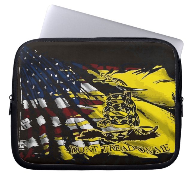 Gadsden Flag iPad Mini Sleeve (Front)