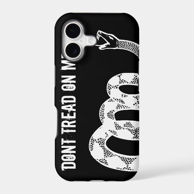 Gadsden Flag iPhone Case (Back)