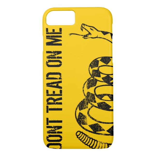 Gadsden Flag iPhone Case (Back)