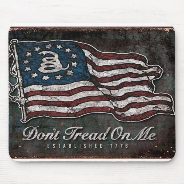 Gadsden Flag - Liberty Or Death Mouse Pad (Front)