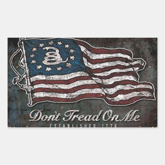 Gadsden Flag - Liberty Or Death Sticker (Front)