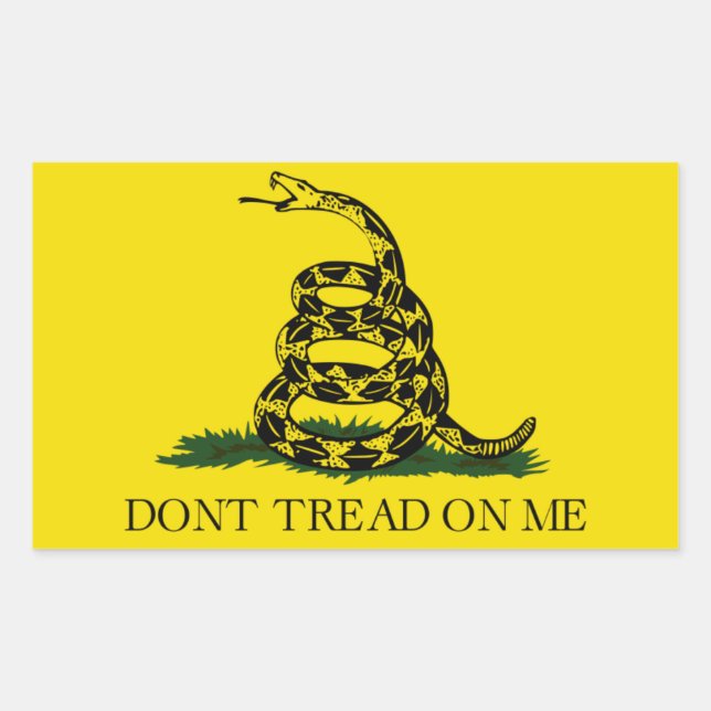 Gadsden Flag Stickers (Front)