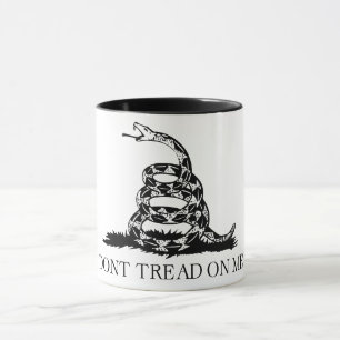 Gadsden Rattlesnake Flag: Revolutionary War 1776 Mug