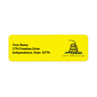 Gadsden Return Labels