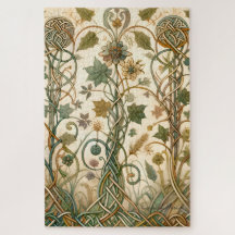 Gaelic Cottage Celtic Core Enchanted Garden Floral