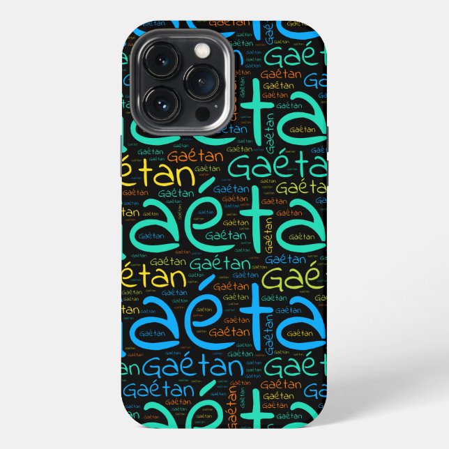 Gaetan iPhone Case (Back)