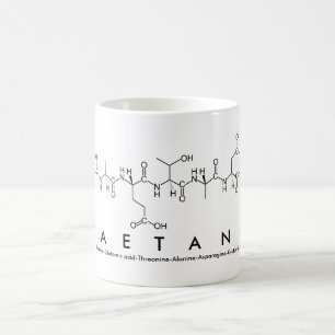 Gaetane peptide name mug