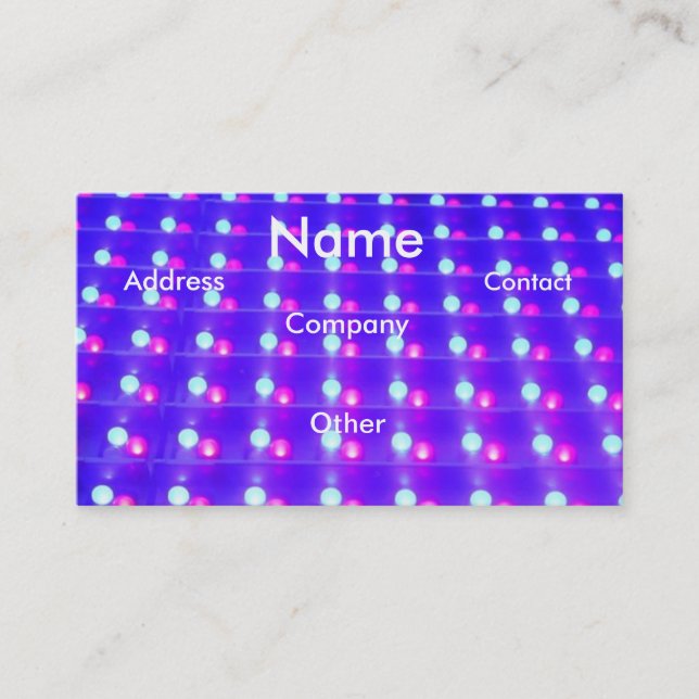 Gaffer Profile Card (Front)